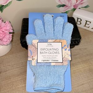 Spa Solutions Exfoliating Shower Gloves